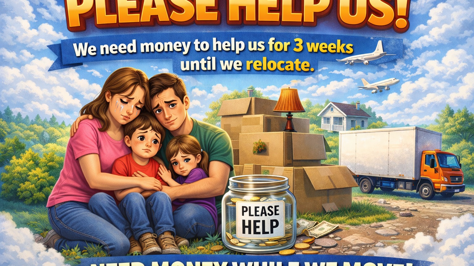 "Support a Struggling Dad: Help Our Family Thrive!"